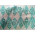 thumbnail image 4 of oneOone Tissu en Coton et Soie Chevron Ikat Imprimé 1 Yard 42 Pouces de Large, 4 of 4