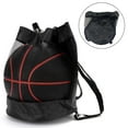 thumbnail image 2 of Almencla Basketball Carrying Backpack Soccer Oxford Cloth Black Tennis Bag, 2 of 7