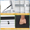 thumbnail image 5 of Dextrus Outdoor 120 Gallon Resin Deck Box, White, 5 of 5