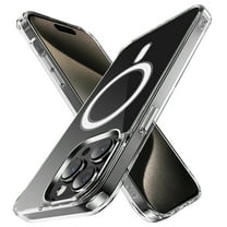 Magnetic Clear for iPhone 11 Pro Max Case, [Military-Grade Shockproof & Compatible with MagSafe] Non-Yellowing Sleek Protective Anti-Scratch Hybrid Phone Case for iPhone 11 Pro Max, Clear