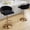 Black 1006, variant on Lessmore Modern Velvet Swivel Bar Stool Set of 2 - Adjustable Height with Backrest, Gray, Gold Base