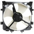 thumbnail image 2 of TYC For 92-95 Civic 93-97 Del Sol AC Condenser Cooling Fan Motor Blade Shroud, 2 of 3