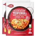 thumbnail image 3 of Chef Kim’s Sweet SCH4&nbsp;& Spicy Topokki - Iconic Korean Food Snack, Instant Tteokbokki Rice Cakes in a Savory Gochujang Sauce, Ready-to-Eat Meals, 8.4 Oz (Pack of 2), 3 of 5
