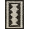 thumbnail image 6 of Rugs USA Sante Fe Southwestern Wool Blend Area Rug, 5' x 8', Sante Fe Black, 6 of 9