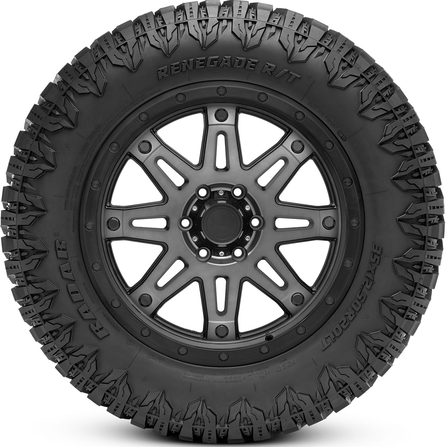 Radar Renegade R/T 33X12.50R24 E/10PLY Light Truck & SUV Tire