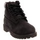 thumbnail image 2 of Botas Timberland de 6 pulgadas negras de nubuck talla 2.5 US para niños, 2 of 8