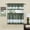 Green, variant on PowerSellerUSA Live, Laugh, Love 3-Piece Kitchen Curtains and Valance Set, High Quality Buffalo Plaid Curtains, Gingham Tier Pair and Valance, Stunning Farmhouse Kitchen Decor
