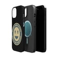 thumbnail image 2 of DistinctInk Tough Case for Apple iPhone 13 (6.1" Screen), Compatible with MagSafe Charging - Smile Makes A Day Younger, 2 of 6