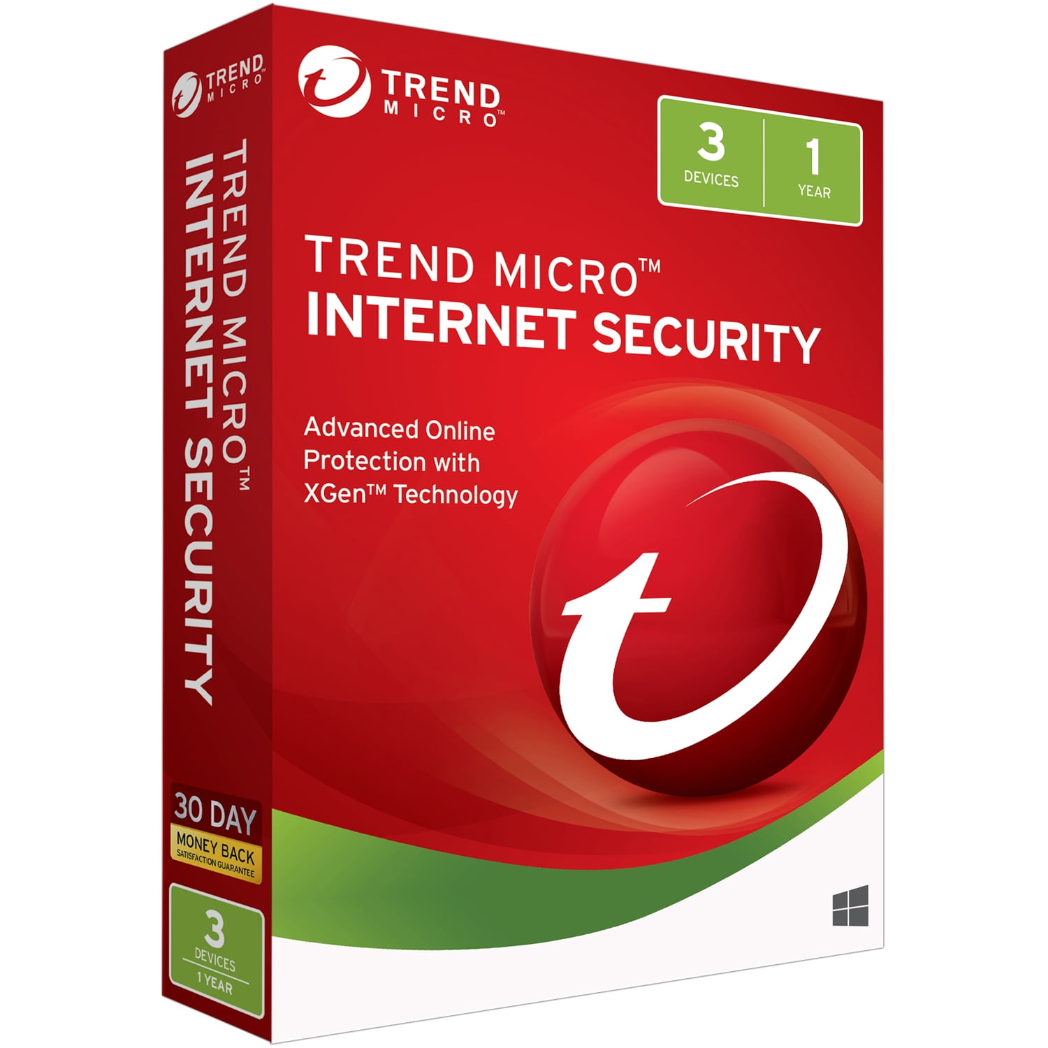 Trend Micro Internet Security 3U 2018 - Walmart.com