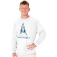 thumbnail image 5 of Military Classic US Space Force Logo Long Sleeve TShirt Men Women Brisco Brands L, 5 of 6