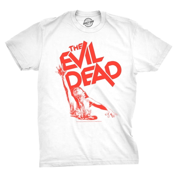 Mens Funny T Shirts The Evil Dead Choke Horror Movie Tee For Men Graphic Tees