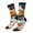 3 Black, variant on Retro American Eagle Print Adult Socks for Men & Women,Calf Socks, Ankle Socks,Boots Socks,Breathable Casual Sock,Unisex Crew Socks