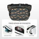 thumbnail image 5 of Disketp Reindeer Riñonera de Doble Capa, Bolsa de Cintura Ajustable para Viajes, Correr y Senderismo, Riñonera Ligera para Hombre y Mujer, 5 of 9