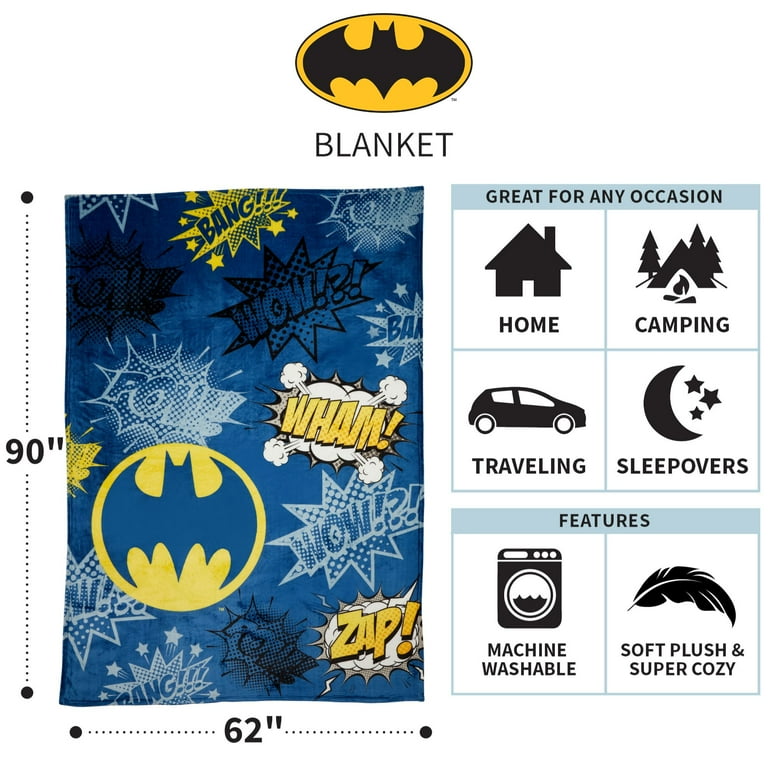 Batman blanket twin hotsell