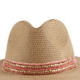 thumbnail image 3 of YUUZONE Cowboy Hat Band DIY Western Hat Belt Western Beaded Hatband Rope Hat Band, 3 of 19