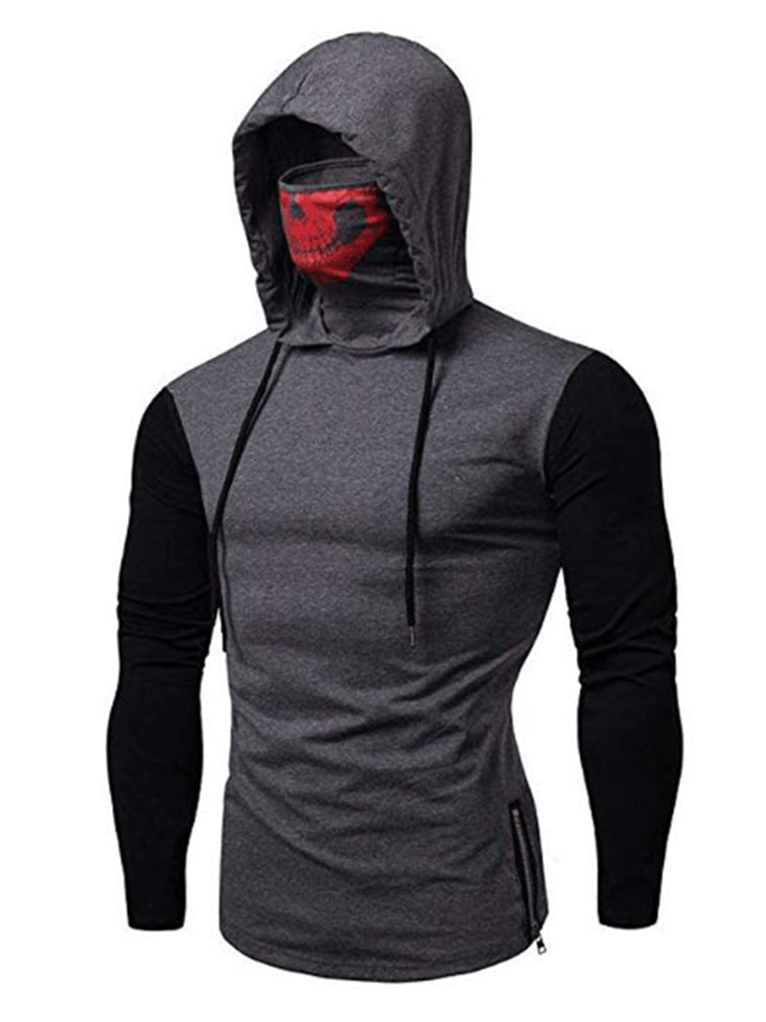 mens tight fit hoodies