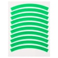 thumbnail image 2 of Amdohai 10pcs Adhesive Reflective Tape Cycling Safety Warning Sticker Bike Reflector Tape Strip for Car Bicycle Motorcycle Scooter Wheel Rim Decoration, 2 of 7