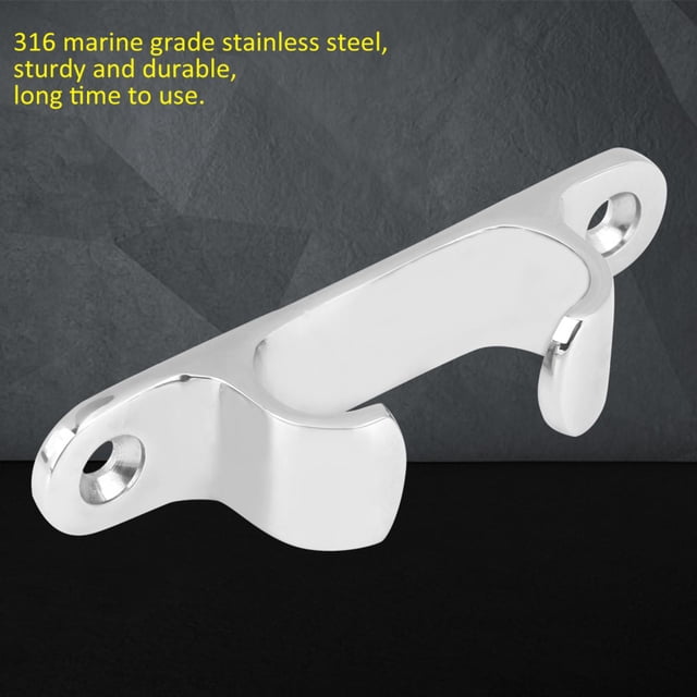 Fair Lead Cleat,4 Inch Stainless Steel Boat Cleat Boat Fair Lead Precision Engineered
