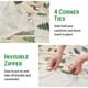 thumbnail image 5 of Gogreen Funda Nórdica Navideña Tamaño Queen 3 Piezas - Microfibra Suave y Transpirable, Tema Festivo, Incluye 1 Funda Nórdica y 2 Fundas de Almohada, 5 of 8