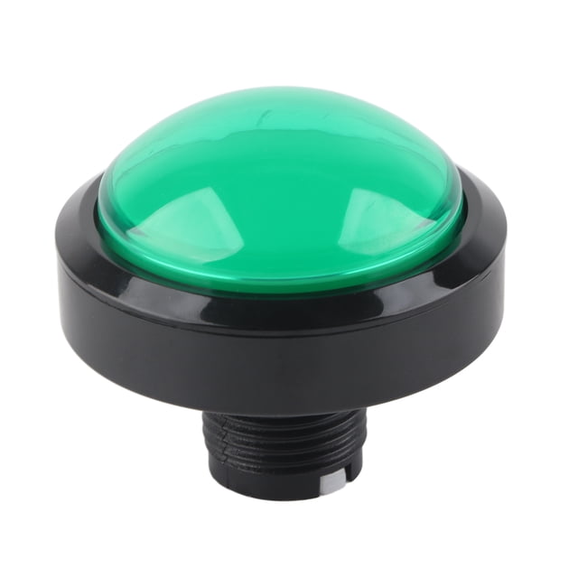 Game Console Supplies, LED Crane Claw Game Button 2 Foot High Sensitivity for Crane Machine Game Console Yellow,Blue,Red,White
