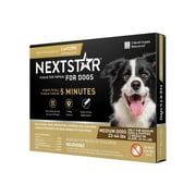 NEXTSTAR Flea & Tick Topical Prevention for Dogs 23-44 lbs, 3-Month Supply