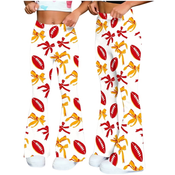 Pantalones de Yoga de Piernas Anchas para Mujeres Pantalones de Flare de Impresión No Estructurada Suelta Casual Pequeña para Deportes Fitness Pantalones de Yoga de Piernas Anchas Largas para Mujeres