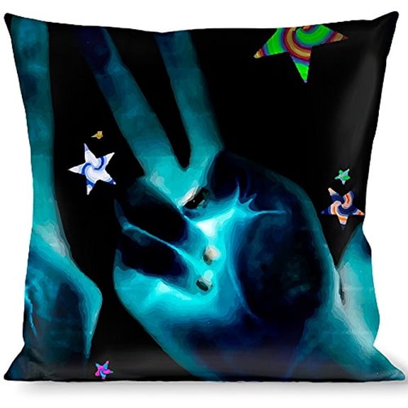 Buckle-Down Throw Pillow - Peace & Starz