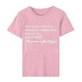 thumbnail image 4 of Camisetas de Manga Corta para las Mujeres Impreso Cuello de Tripulación Suelto Tee, Vintage Gráfico Casual Camisetas para las Mujeres Gráfico, 4 of 6