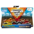 thumbnail image 1 of Monster Jam, Official El Toro Loco vs. Monster Mutt Die-Cast Monster Trucks, 1:64 Scale, 2 Pack, 1 of 1