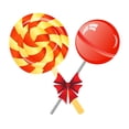 thumbnail image 2 of Lollipops Wall Mural Decal by Wallmonkeys Vinyl Peel and Stick Graphic (36 in H x 36 in W), 2 of 4