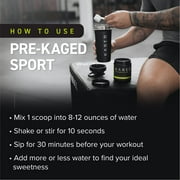 Pre-Kaged Sport Pre-Workout: Energy, Focus, Hydration, Endurance