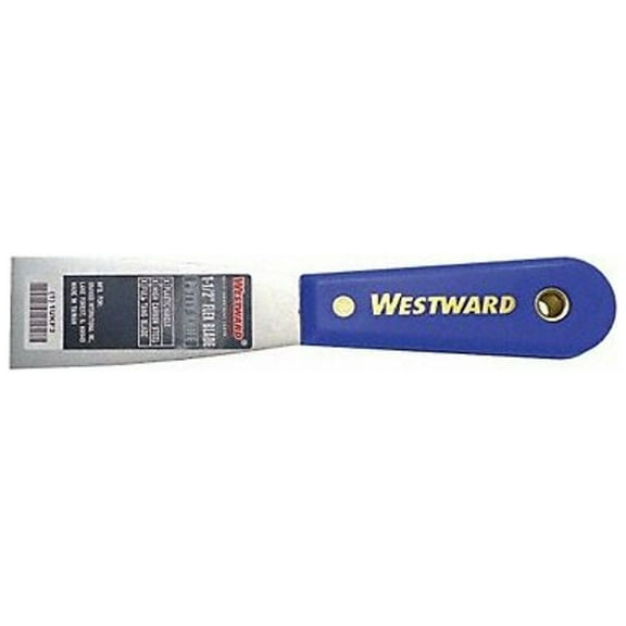 Westward Putty Knife,Flexible,1-1/2",Carbon Steel 1UKF3
