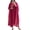Pink, variant on Pure Cotton Embroidered Kurti Set with Dupatta A-Line Dress for Women-Pink-XX-Large