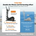 thumbnail image 6 of MERACH Elliptical Machine with 16 Resistance Levels, Quiet Home Cardio Fitness Equipment, 16.5"Stride Options, 6 of 9