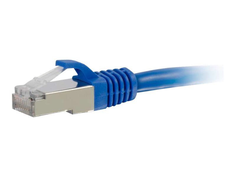 C2G 00807 Cat6 Cable - Snagless Shielded Ethernet Network Patch Cable, Blue (35 Feet 10.66 Meters)
