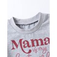 thumbnail image 4 of Bagilaanoe Toddler Baby Girls Boys Summer T-shirt 18M 24M 3T 4T 5T 6T Kids Short Sleeve Crew Neck Letters Print Tops for Casual Daily, 4 of 9