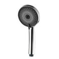 thumbnail image 4 of High Pressure Rain Shower Head with 6 Spray Settings Chrome Finish Handheld Showerhead for Relaxing Spa Experience in Your Bathroom, UKHBMC | Black, 4 of 8