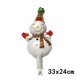 thumbnail image 1 of Globo de papel de aluminio grande para decoración de fiesta, tema de Feliz Navidad, Papá Noel, muñeco de nieve, pingüino, dulces, Año Nuevo, 1 of 4