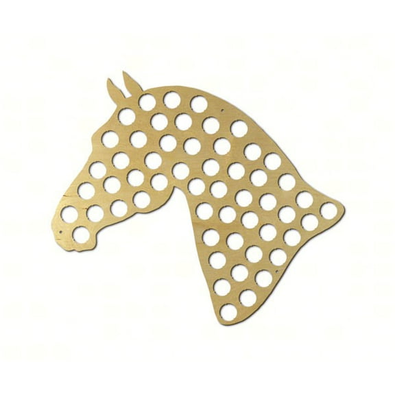 Torched Beer Cap Traps BCMHORSEHEAD Horse Head 19"x1"x25" Brown