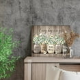 thumbnail image 4 of Farmhouse Daisy Bathroom Decor Wall Art Rustic Floral Pictures Wall Decor Vintage Country Flower Canvas Print Painting Framed Artwork For Bathroom Bedroom Living Room 12"x16", 4 of 6