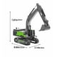 thumbnail image 3 of Kids Excavator Alloy Engineering Car Toy Simulation Excavator Toy Car Boy Excavator, 3 of 9