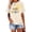 Rose, variante sur YLHFASHION T-shirt à Manches Courtes Imprimé Col Rond pour Femmes en Début de Saison Scolaire Articles en Liquidation T-shirt à Manches Courtes pour Femmes