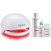 iRestore Laser Hair Growth System, Max Kit with Hair Growth Shampoo, Serum and Supplements