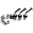 thumbnail image 1 of 4PCS Tire Valve Stem, 45 Degree Angled Bolt-in Tubeless High Pressure Tire Valve Stems for Cars, RV, Bicycles, Motorcycles and Trailers with 0.453 Inch Rim, Chrome (C503), 1 of 4