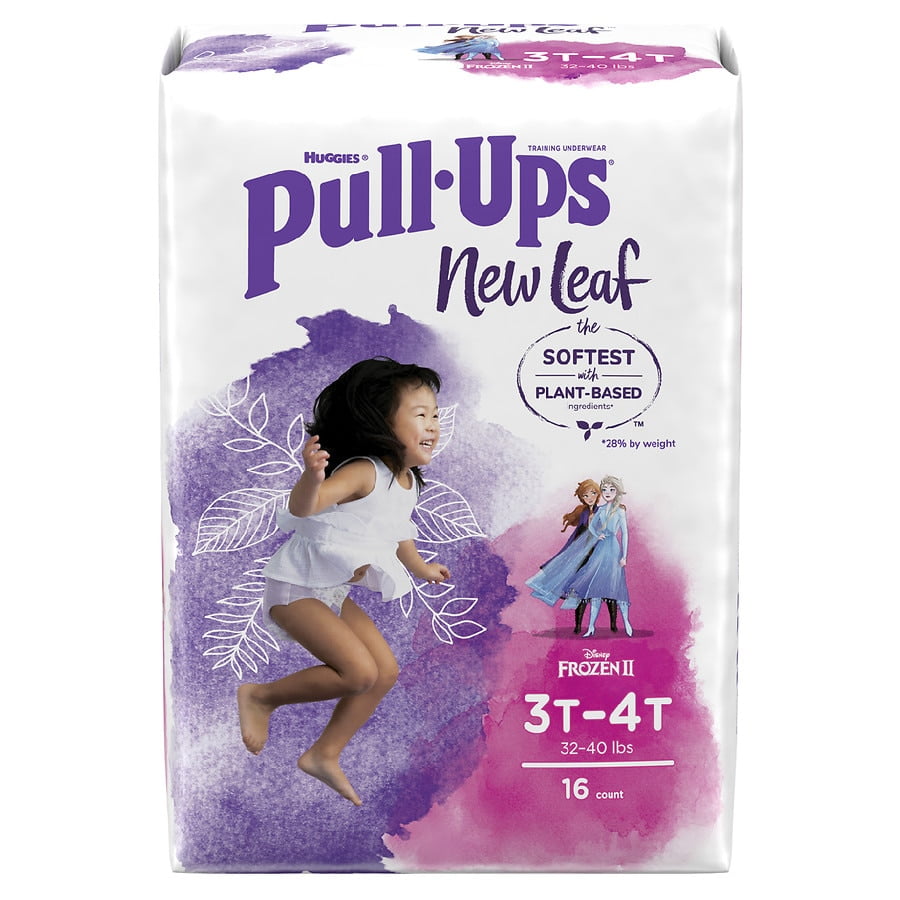 Pull-Ups Girls' Potty Training Pants Size 5, 3T-4T, 112 Ct, One 