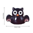 Desktop Cute Owl Micro Ornament Large Garden for Garden Figurine Solar ...