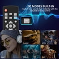 thumbnail image 4 of Radiograbadora portátil con reproductor de CD, Bluetooth y radio FM Gelielim, 4 of 9