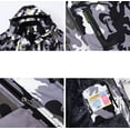 thumbnail image 5 of Tyhengta Mens Waterproof Ski Snowboard Jacket Windproof Winter Mountain Snow Coat Camo2 Army/Gray XL, 5 of 8