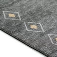 thumbnail image 6 of Addison Rugs Indoor/ Outdoor Addison Yuma Southwest Motif Washable Area Rug 3' x 5' - Gray, 6 of 9