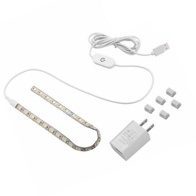 maskred 5V Waterproof Sewing Machine LED Lamp Strip Portable Illumination for Sewing No.01 US Plug 1Set